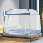 moustiquaire filet anti moustique pliable blanc maille fine élastiques voyage camping maison