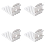supports lit adhésifs blanc gris modernes draps lit fixations antidérapantes invisible