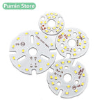 plaque led circulaire blanc 5w 560lm 32mm 40mm 48mm opacité grille led