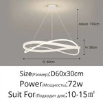 suspension lumineuse moderne minimaliste noir blanc anneau lune opale salle étude chambre