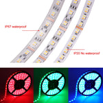 ruban led flexible rgb blanc chaud ip65 60leds adhésif moderne étanche 5m