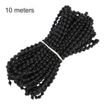 corde noires simple bricolage 10m set craft artisanal trame autoadhésive opaque