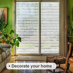 voile rayé protection uv isolation thermique moderne diy blanc gris clair