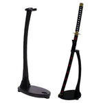 support épée katana bois décoratif armoire organisation maison trưng bày kiếm katana trưng bày