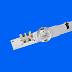 barre led blanc moderne connecteur polarité direction référence 12 pièces