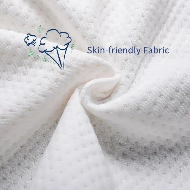 coussin ergonomique blanc contour ondulé maille perforée petite taille grande taille