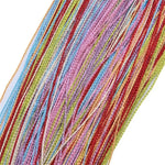 rideau multicolore rayures horizontales moderne intérieur extérieur tout saison polyester opaque