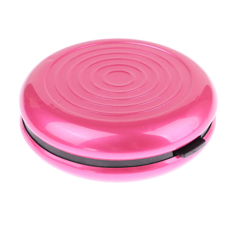porte monnaie compact rond tissu noir bleu rouge violet vert moderne