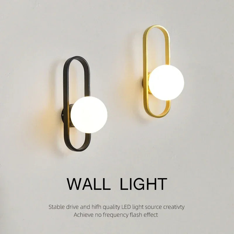 applique murale moderne or noir éclairage cuisine salle manger led 249 2000 lumens fixée