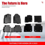tapis sol voiture noir rayures horizontales moderne waterproof fixations