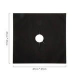 protège plaque cuisinière adhésif moderne noir respectueux environnement 27cm 27cm