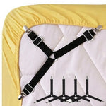 attache drap lit clip couverture matelas noir moderne pieces elastic regulable chambre house gadgets