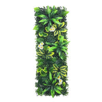 panneau mural végétal artificiel décoration maison feuilles fleurs moderne naturel tapis eucalyptus sans arrosage
