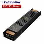 pilote led ajustable triac 10v 60w 100w 150w 200w 250w 300w noir industrielle aluminium
