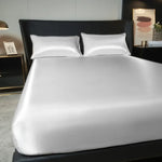 drap plat uni coton polyester adulte lit blanc moderne simple 180x200cm opacité qualité adultère