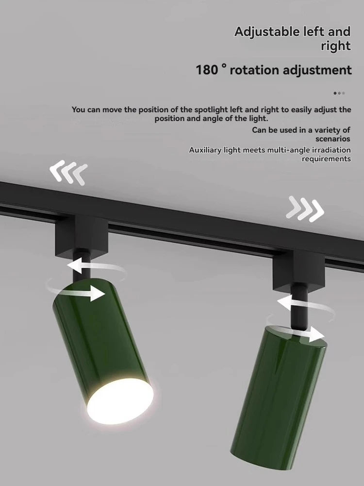 suspension lumineuse moderne vert beige rouge brillante câble suspendu minimaliste