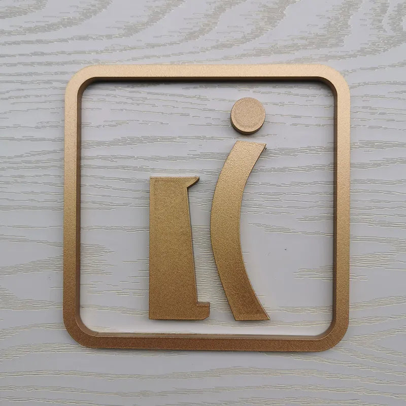 sticker porte wc moderne rond toilette orange noir marron clair blanc vis fixé acrylique