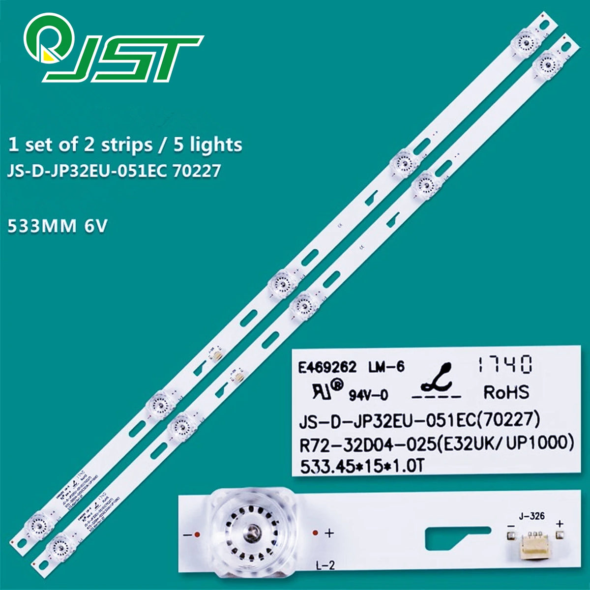 bande lumineuse led blanc moderne fixation connecteur led 533mm 15mm