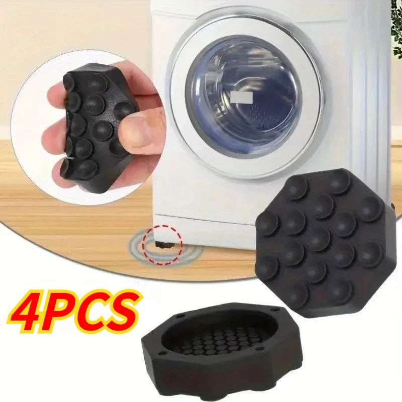 patins anti choc silicone machine repasser antidrapants ventouse noir moderne 6cm rond bosses suction
