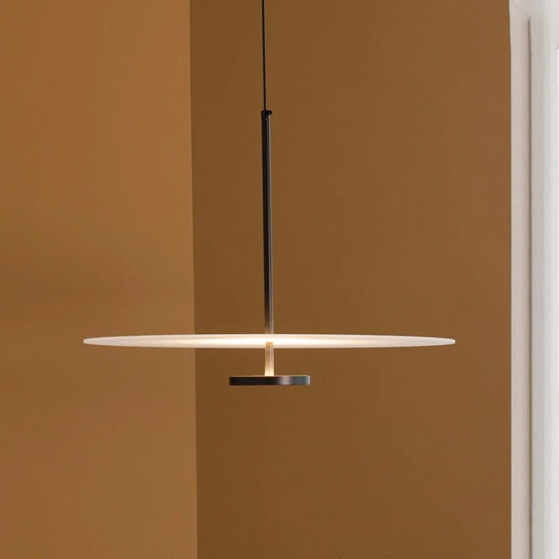 lampe suspendue moderne minimaliste noir blanc câble douille led 10mètres carrés interrupteur bouton