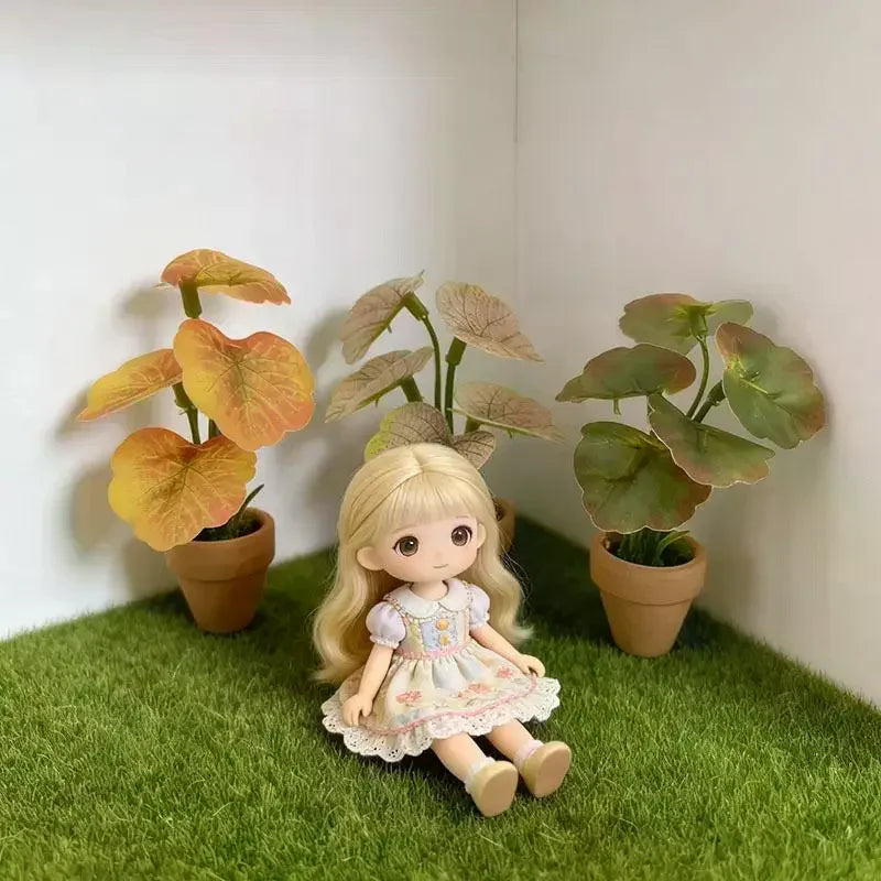 plantes artificielles vertes feuilles ovales pot terre cuite décoration maison réaliste petits espacesintérieur