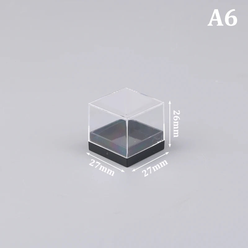 boîtes présentation transparentes modernes clips A1 A2 A3 A4 A5 A6 A7 A8 A9