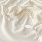 jeu lit dentelle blanche drap plat jupe lit taie oreiller romantique