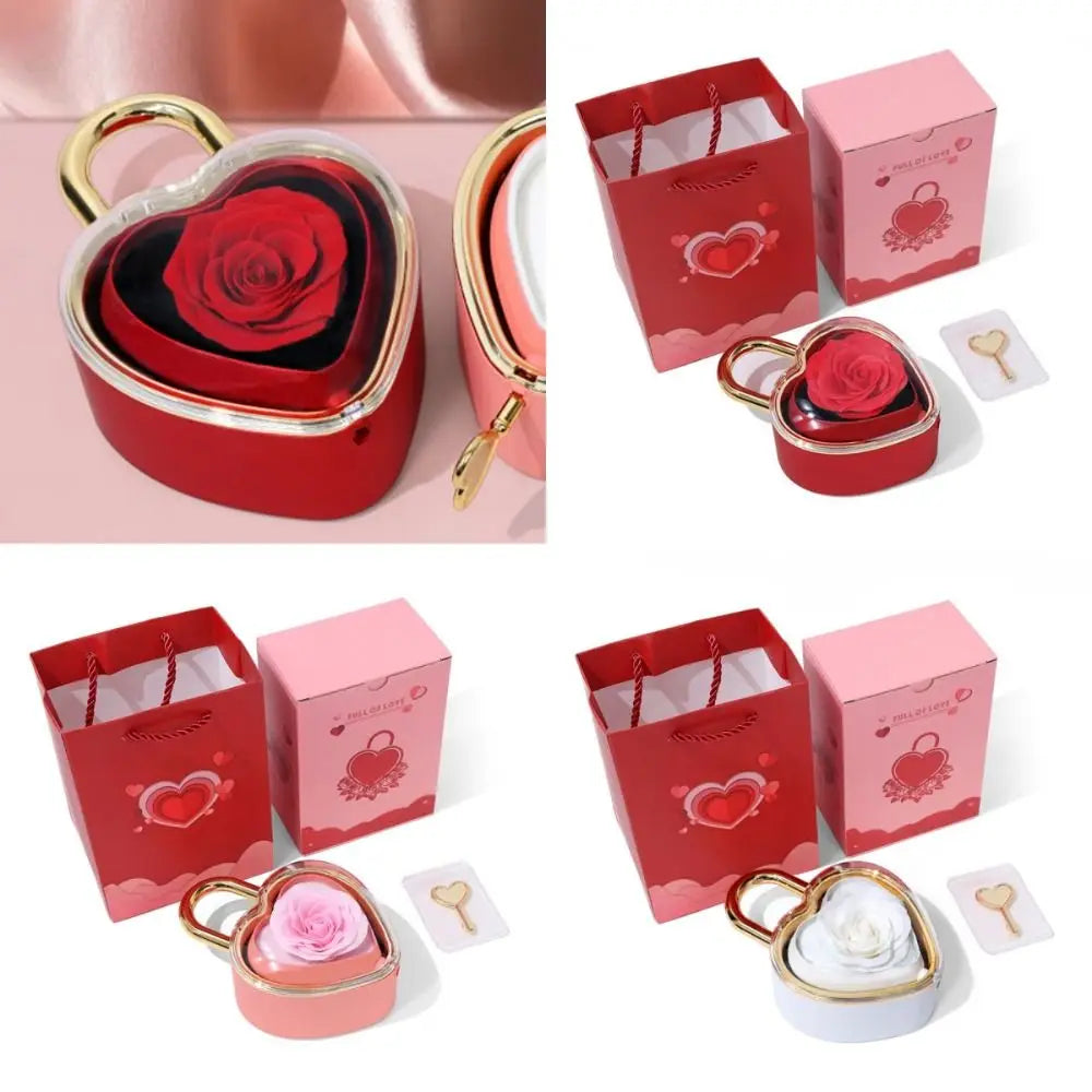 boîte bijoux forme cœur rouge doré contemporain élégant similicuir anneau clé coeur présentation sac
