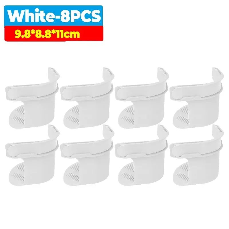 supports lit clips anti dérapants blanc gris modernes fonctionnels
