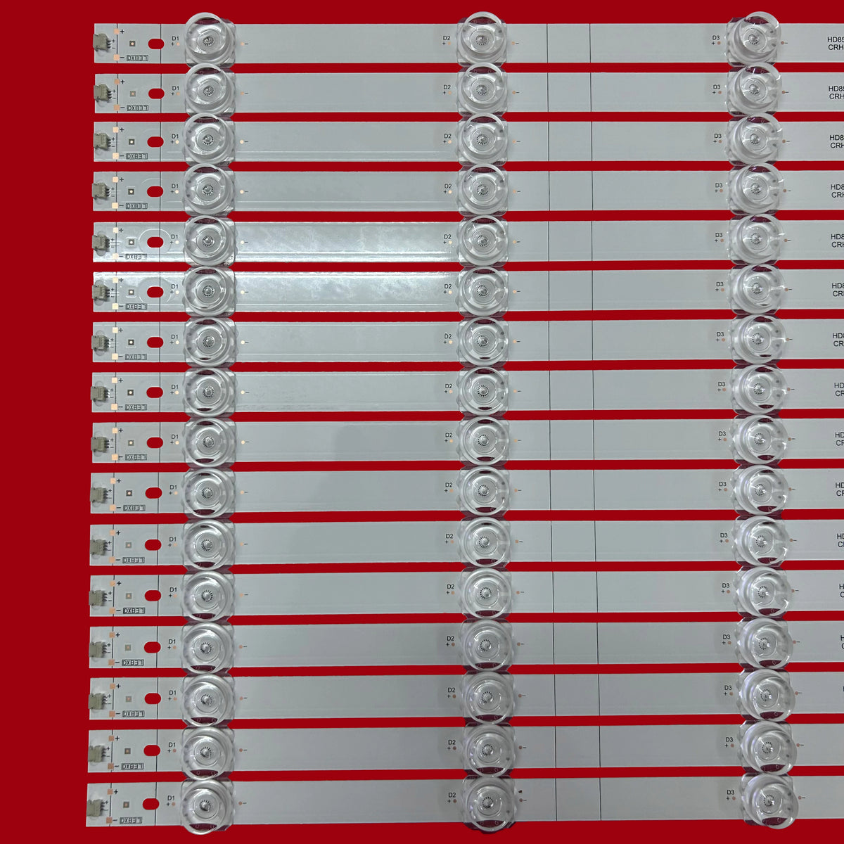 ruban led blanc lisse réutilisable moderne sans cable aluminium