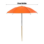 voiles d'ombre moderne parapluie piquet fixe protection uv plantes multicolore opaques