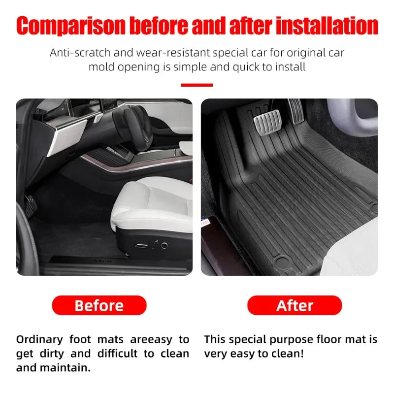 tapis sol tpe noir rayures horizontales moderne antidérapant facile nettoyer