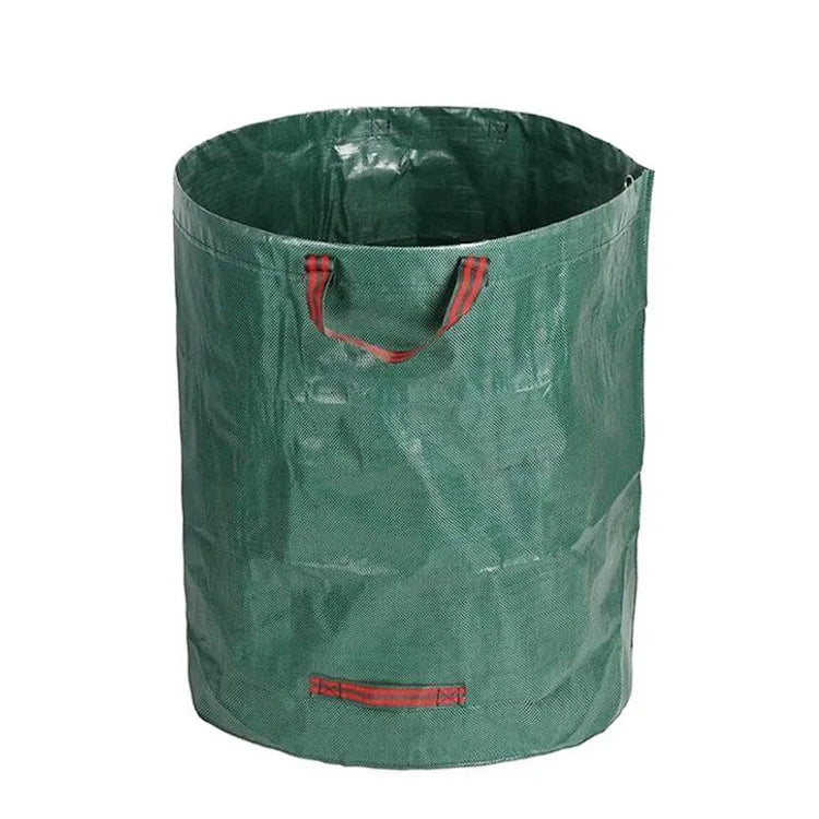 sac feuilles jardin 120L 128L 200L 300L 400L 500L vert PP anti splachement réutilisable