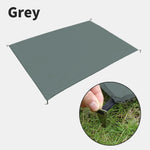 tapis camping imperméable gonflable piquets sac rangement noir moderne outdoor campagne ultraléger portableextérieur