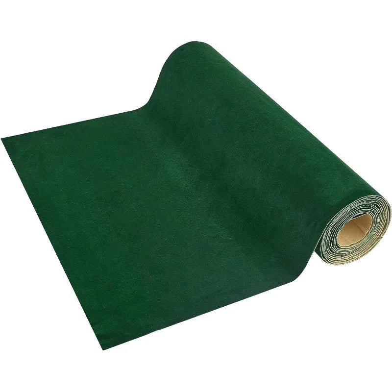 tissu velours uni moderne vert foncé rouleau 3m 400mm antimicrobien contrôle odeurs bricolage decoration