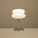 lampe table moderne blanc argenté gradation tricolore prise usb ambre étude chambre coucher