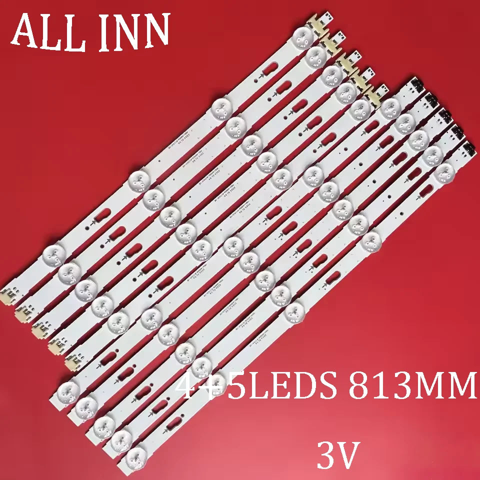 bande led rétro éclairage blanc moderne clips 813mm 105 leds 3v