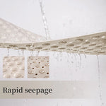 tapis douche bain moderne anti dérapant pvc texturé crème picots absorbants sécurité enfants