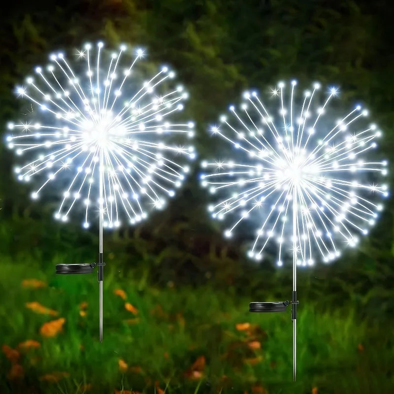 lumière solaire fleur étoiles multicolore moderne extérieure autoinstallation étanche led blanc vacances jardin patios