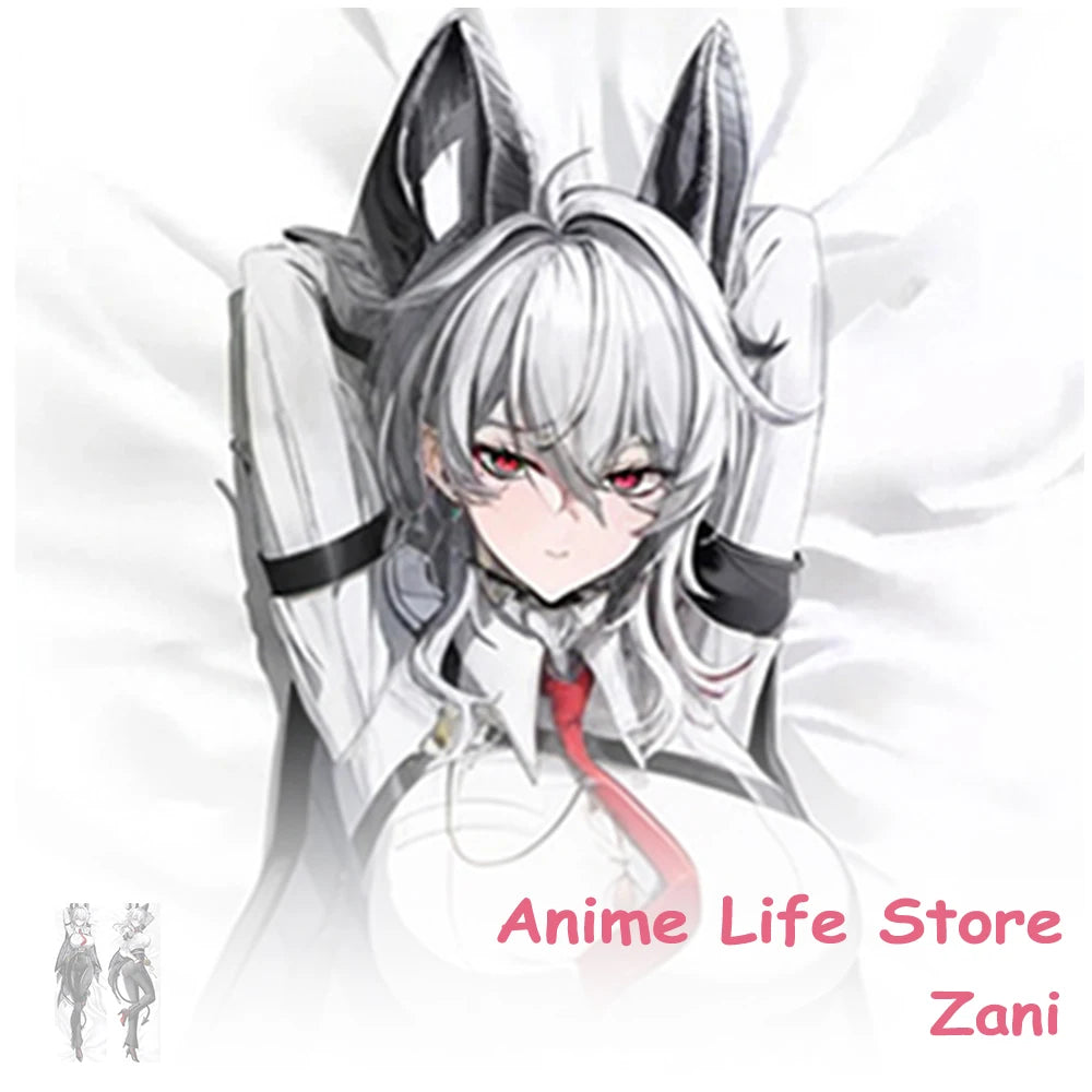 housse dakimakura anime wuthering waves zani taie d'oreiller longue double face lit