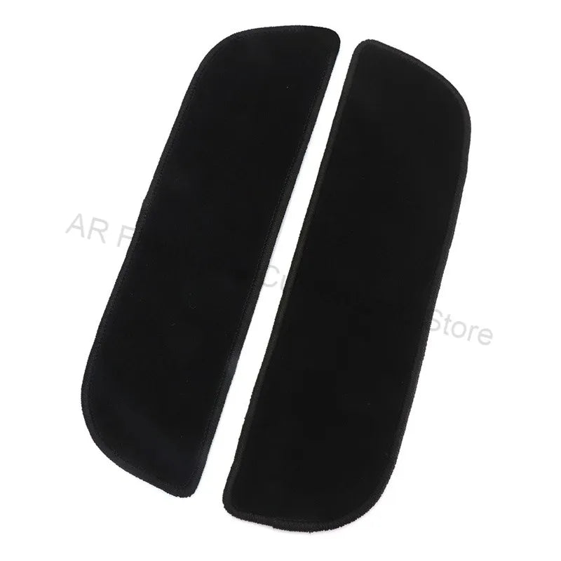 tapis velours noir adhésif moderne intérieur voiture sol auto