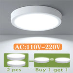 plafonnier led moderne blanc 20w 15w 10w éclairage quotidien minimaliste