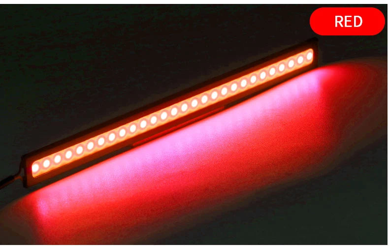 bande lumineuse led rouge bleu vert adhésive jour clignotants moderne câbles