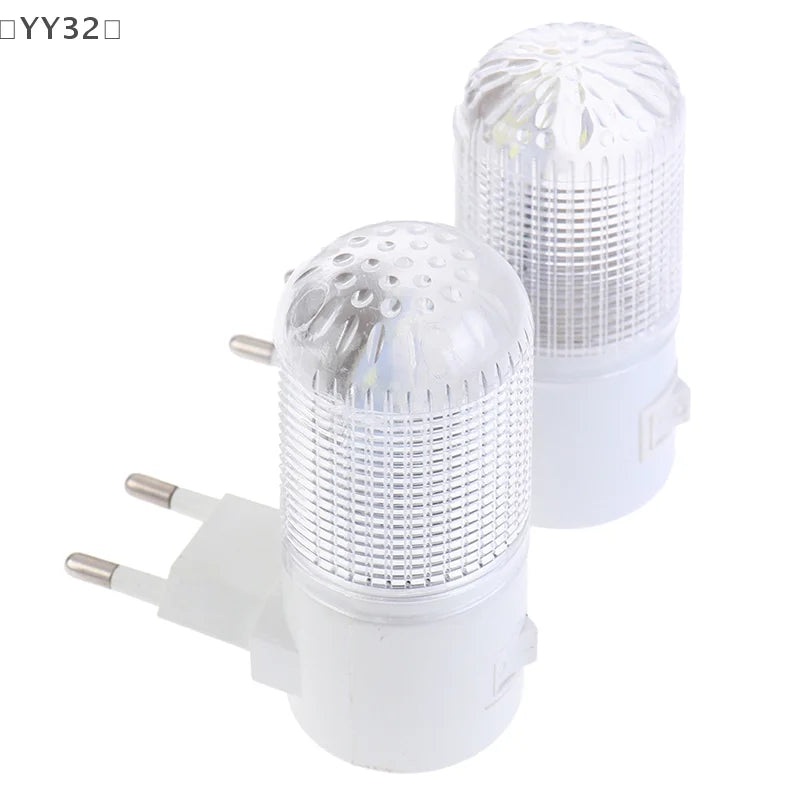 adaptateur prise électrique blanc moderne grille perforations interrupteur on off adhésif led sécurité maison