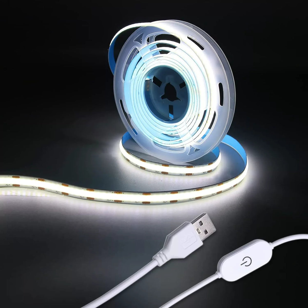 ruban led flexible blanc adhésif 3000k 4000k 6000k moderne minimaliste usb
