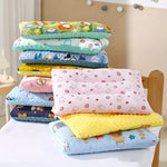 coussins animaux moderne multicolore bleu rose jaune vert machine lavable polyester
