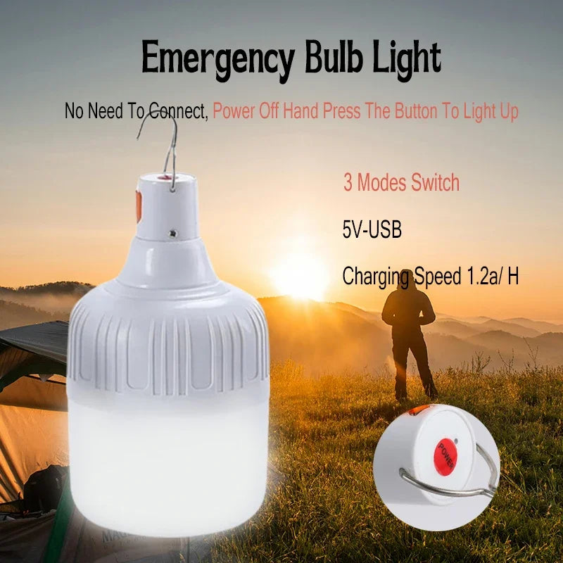 lampe led urgence rechargeable batterie lithium crochets métalliques éclairage extérieur moderne vertical ribs blanc