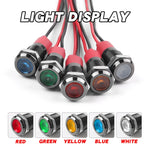 ampoules led 8mm rouge vert jaune bleu blanc étanches fil moderne