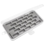 boîte rangement leurres pêche rouge gris transparent compartiments utilitaires.storage organizer plastique