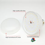 ampoule led 20w 30w 40w 50w 60w cold white e27 moderne opacité